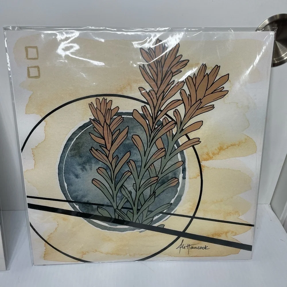 Whiskey Jack Designs Set of 3 Paintings 12x12 Castilleja Lupine Balsamroot